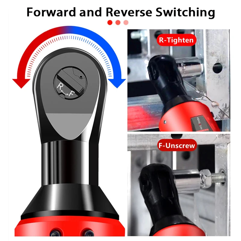 12V/18V Impact Wrench Cordless Rechargeable Electric Wrench 3/8 Inch