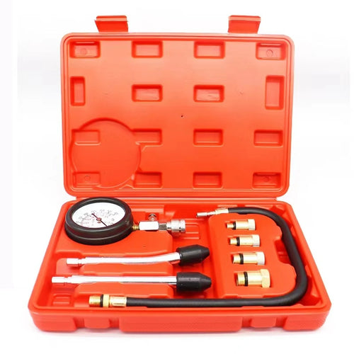 Engine Cylinder Compressions Tester Kit 0-300PSI With M10 M12 M14 M18